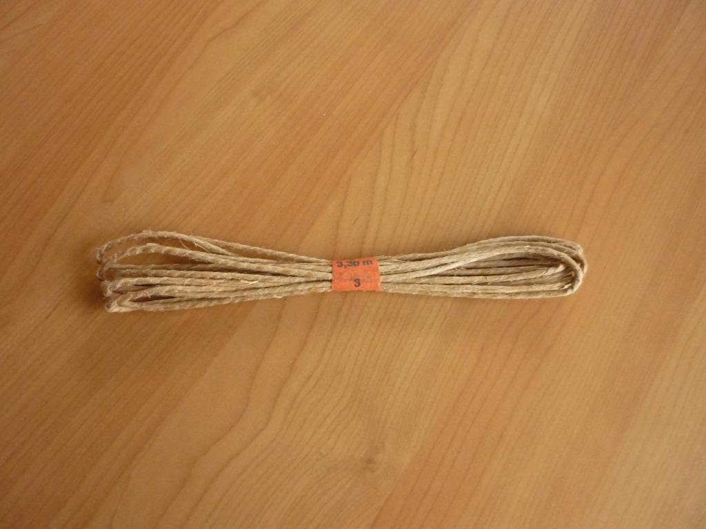 Stuk touw 3 mm 330 cm, Hobby & Loisirs créatifs, Enlèvement ou Envoi