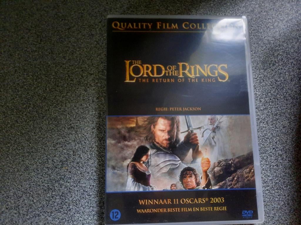 DVD Lord of the Rings: Return of the King, Cd's en Dvd's, Vanaf 12 jaar, Ophalen of Verzenden, Zo goed als nieuw