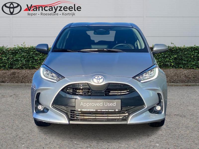 Toyota Yaris Teamplayer+cam+DAB+carplay+androidauto, Auto's, Overige kleuren, 116 pk, Hybride Elektrisch/Benzine, Yaris