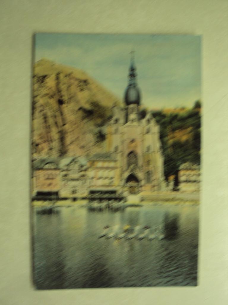 53135 - DINANT - LA COLLEGIALE ET LA MEUSE - ZIE 2 FOTO'S, Envoi