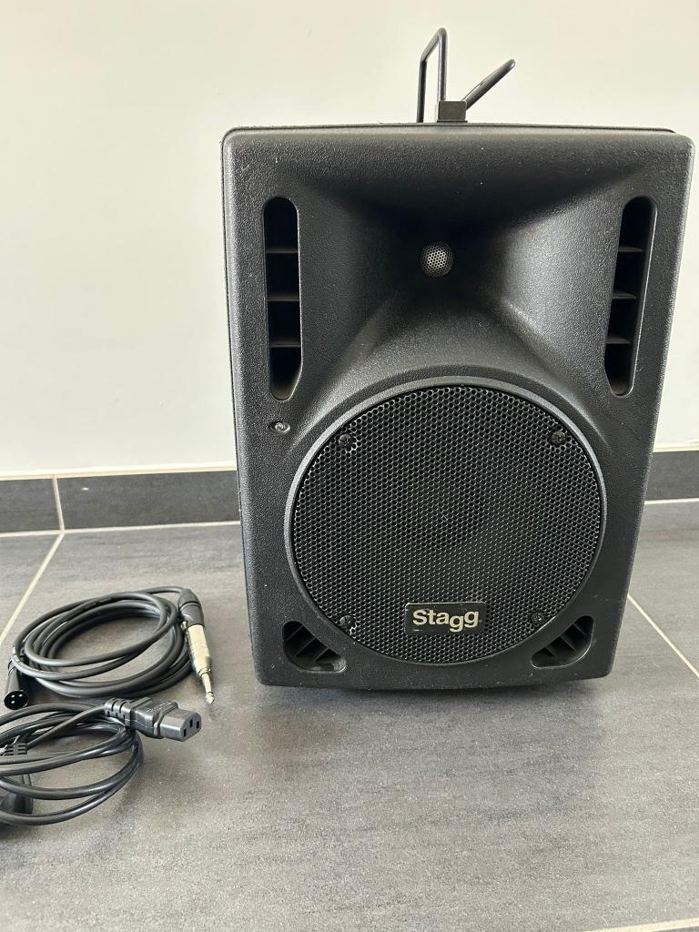 Stagg SMS 8P Active speaker 100W, Audio, Tv en Foto, Luidsprekerboxen, Gebruikt, Subwoofer, 60 tot 120 watt, Ophalen
