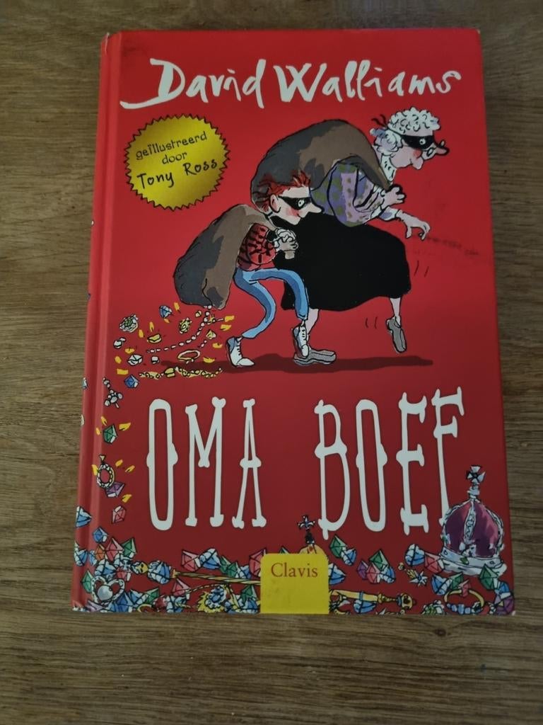 David Walliams - Oma boef, Boeken, Kinderboeken | Jeugd | onder 10 jaar, Zo goed als nieuw, Ophalen of Verzenden