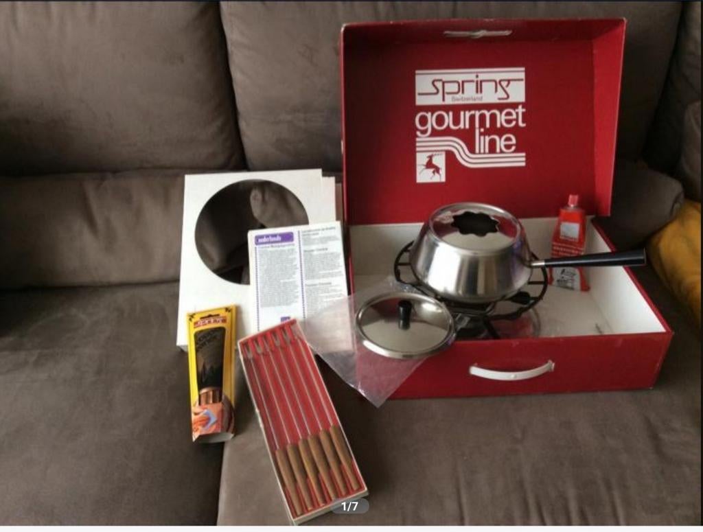 Fondue set, Ophalen of Verzenden, Zo goed als nieuw