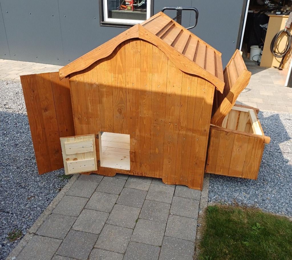 Kippen hok 140 euro, Ophalen