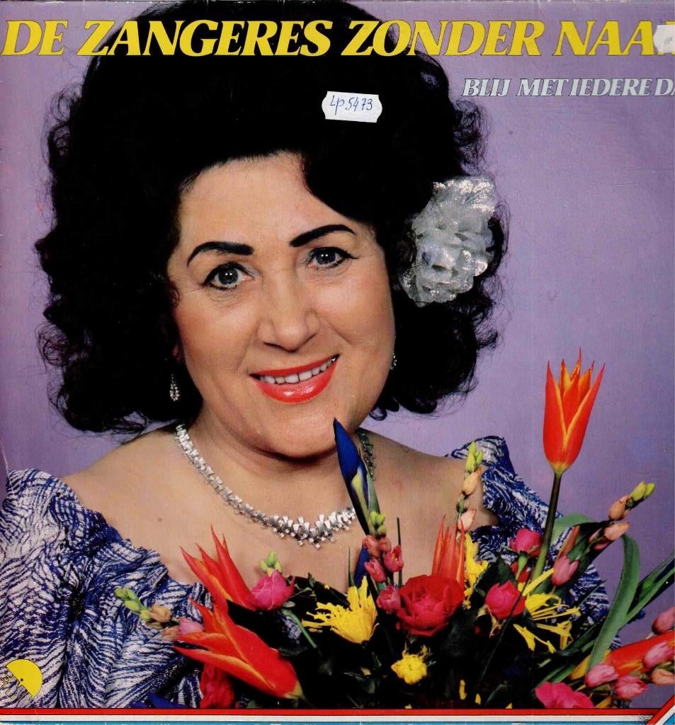 Vinyl, LP    -   Zangeres Zonder Naam – Blij Met Iedere Dag, Ophalen of Verzenden, Overige formaten