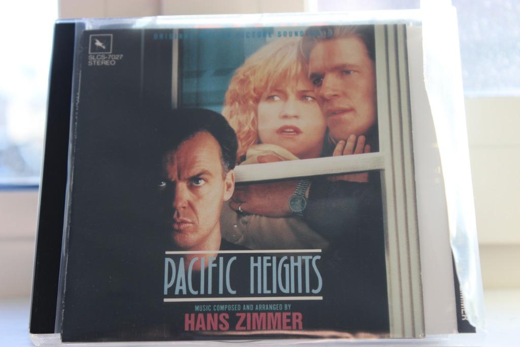 CD BANDE SONORE PACIFIC HEIGHTS - HANS ZIMMER, Enlèvement ou Envoi