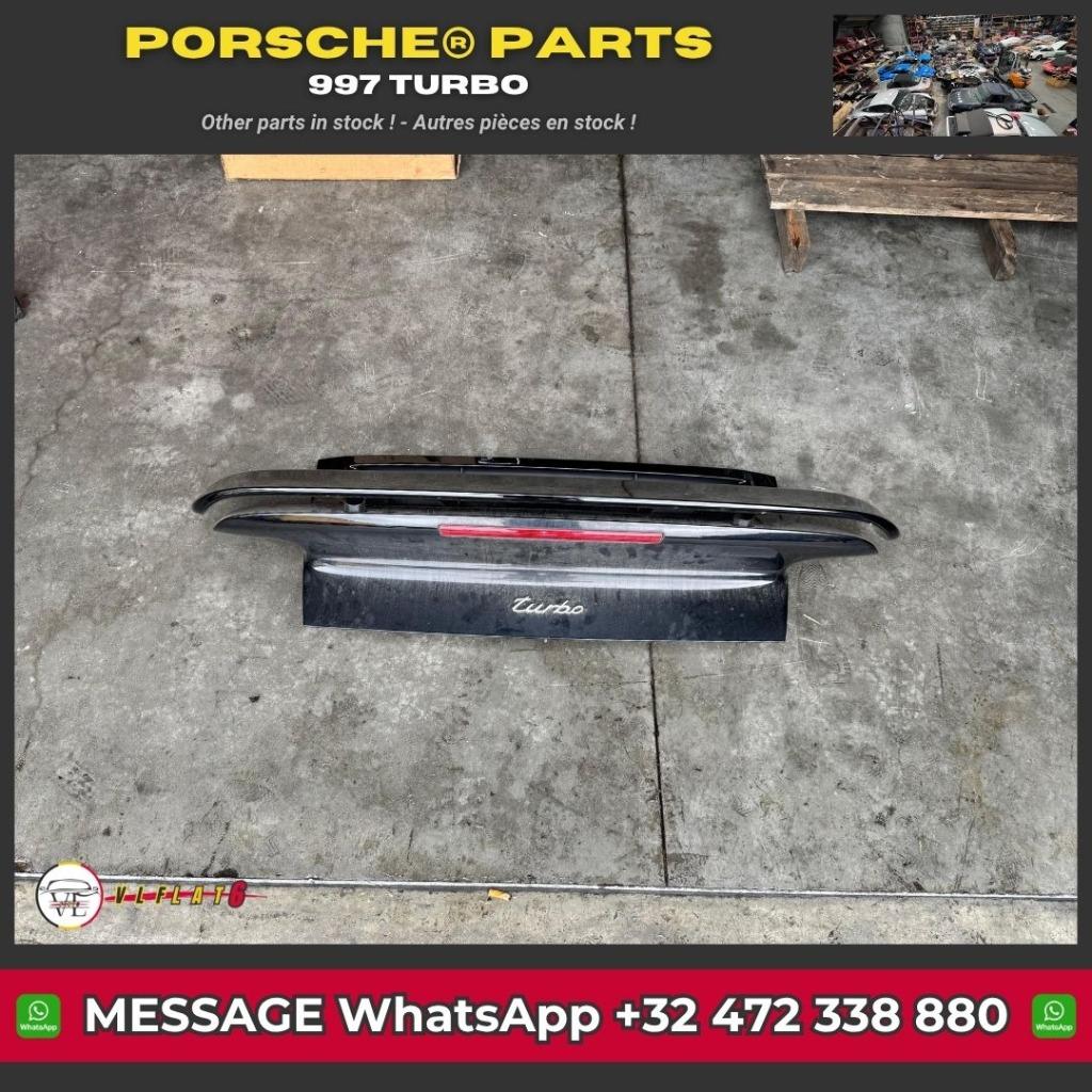 Aileron d’origine Porsche 997 Turbo, Enlèvement, Utilisé, Porsche, Haillon arrière