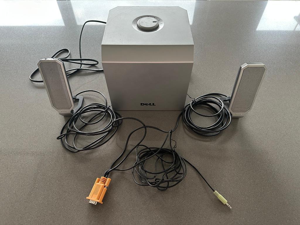 Harman/Kardon HK-595 luidsprekers & woofer voor PC, Enlèvement, Utilisé