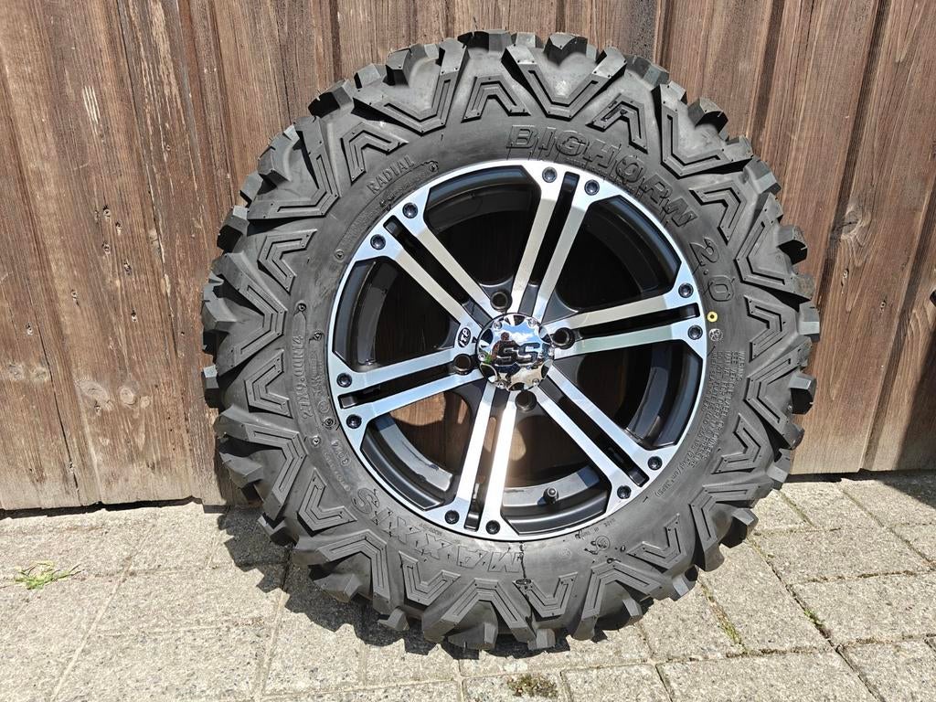 Maxxis bighorn 27x9 R14 met ips SS velg, Motoren, Ophalen, Nieuw