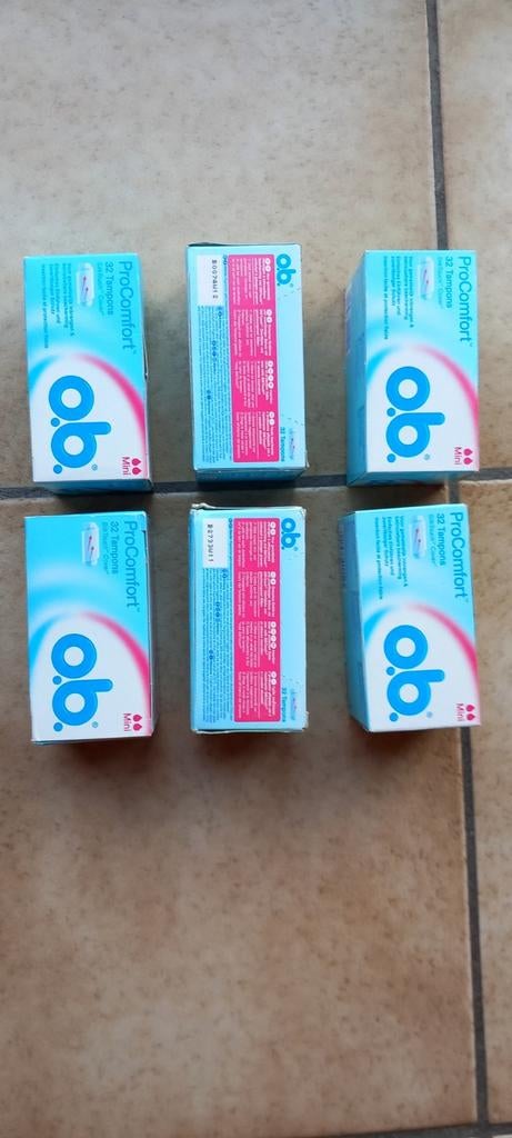 OB mini 32 stuks - 6 doosjes, Ophalen of Verzenden, Nieuw