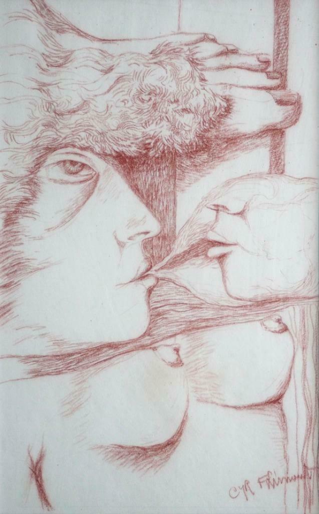 sanguine Cyr Frimout (1938), Ophalen of Verzenden