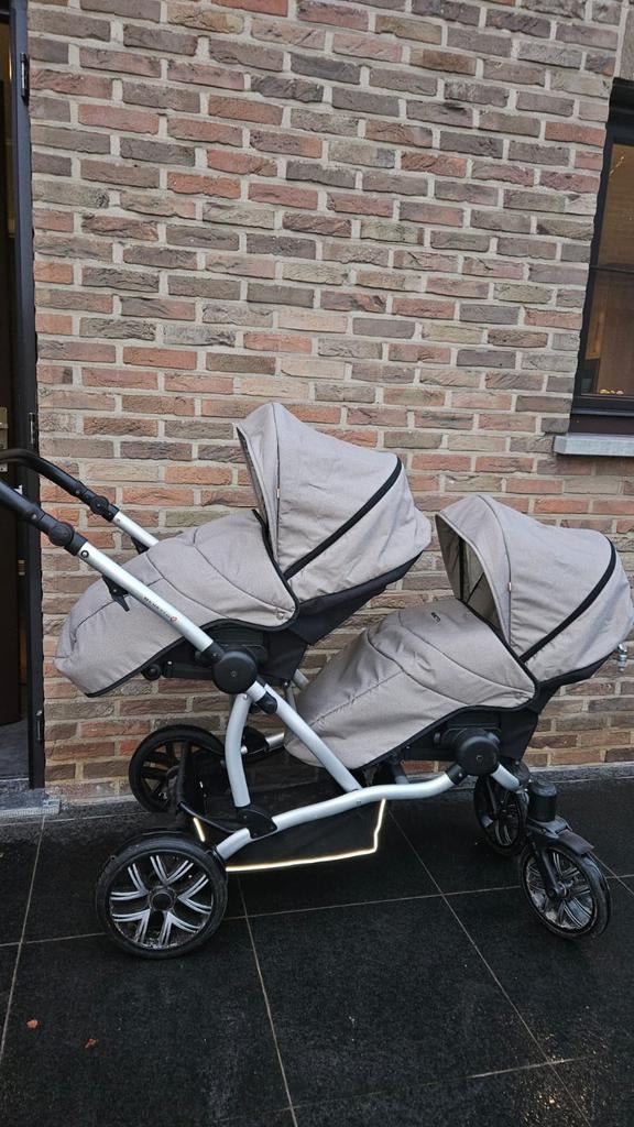 Dubbele buggy kinderwagen, Enlèvement, Poussette