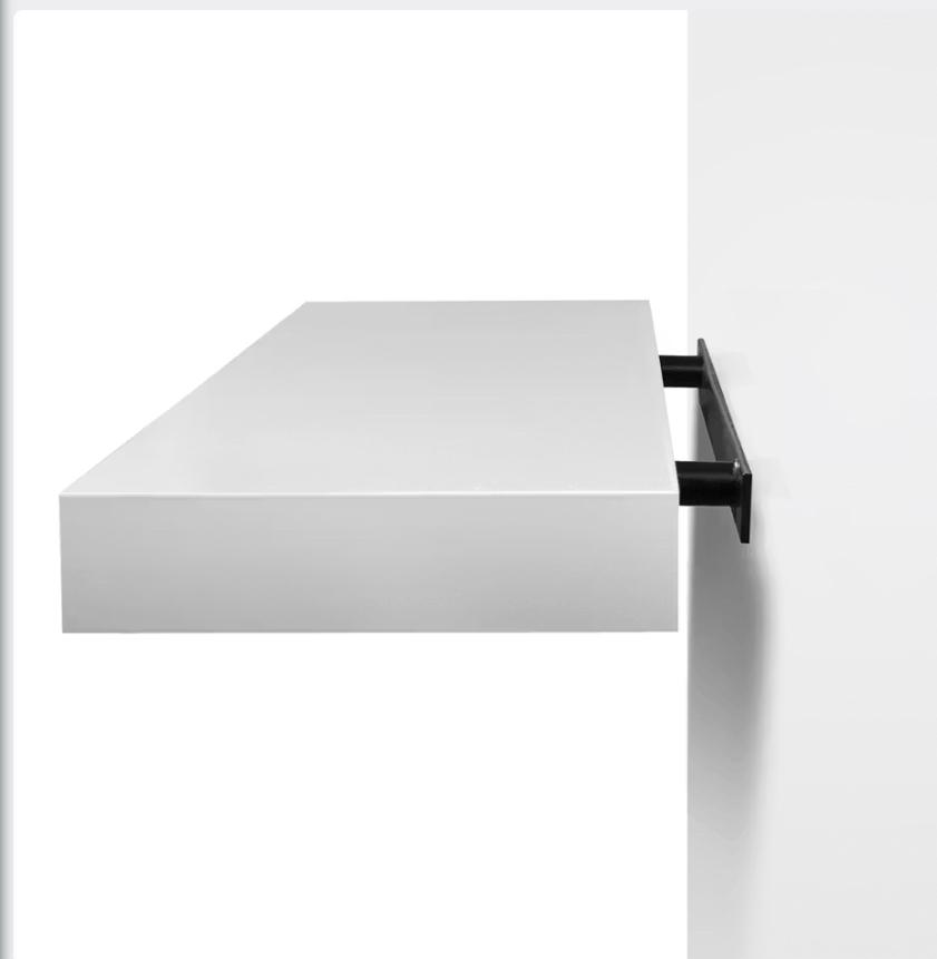 Zwevende plank x2, K-One, mat wit, Ophalen, Zo goed als nieuw