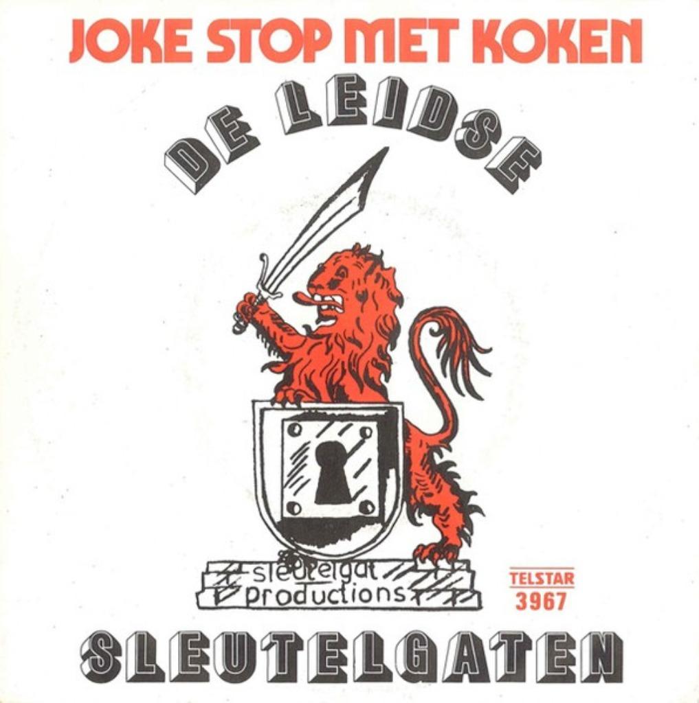 De Leidse Sleutelgaten - Joke Stop Met Koken, Overige genres, 7 inch, Single, Ophalen of Verzenden
