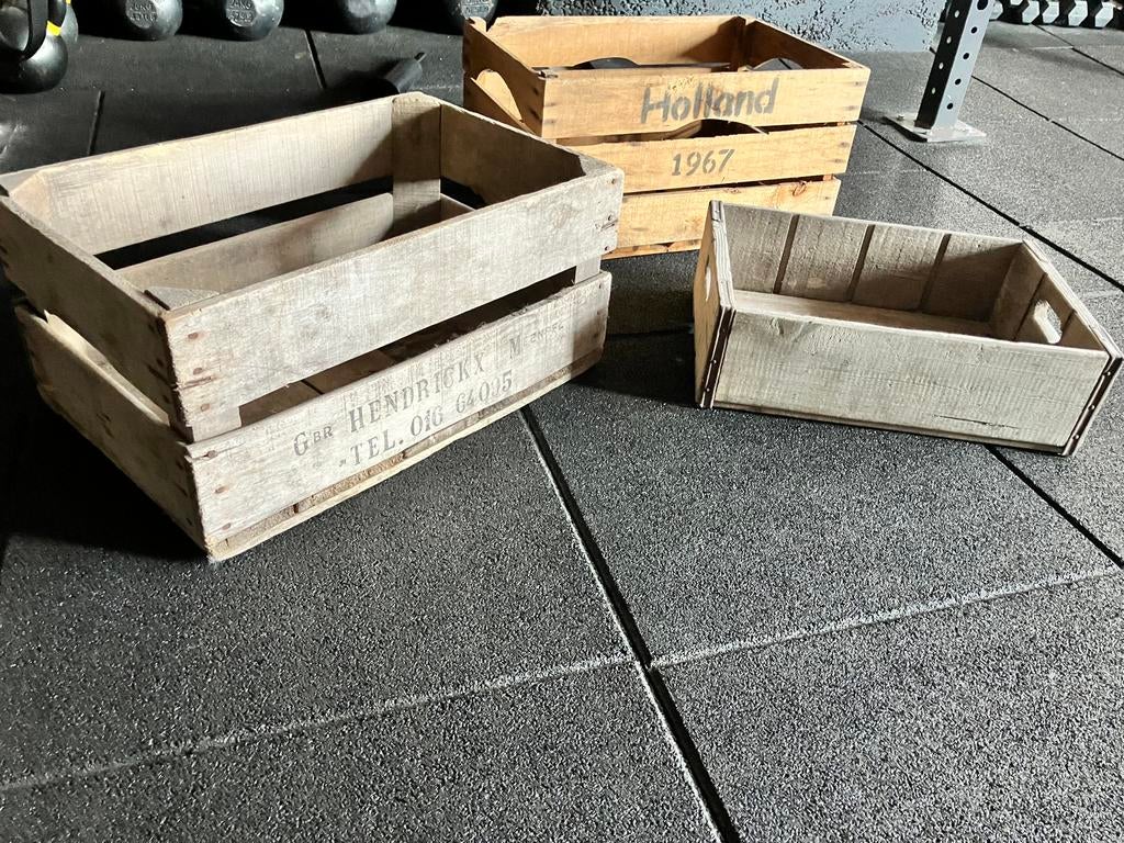 Houten fruitkistjes, Ophalen, Zo goed als nieuw