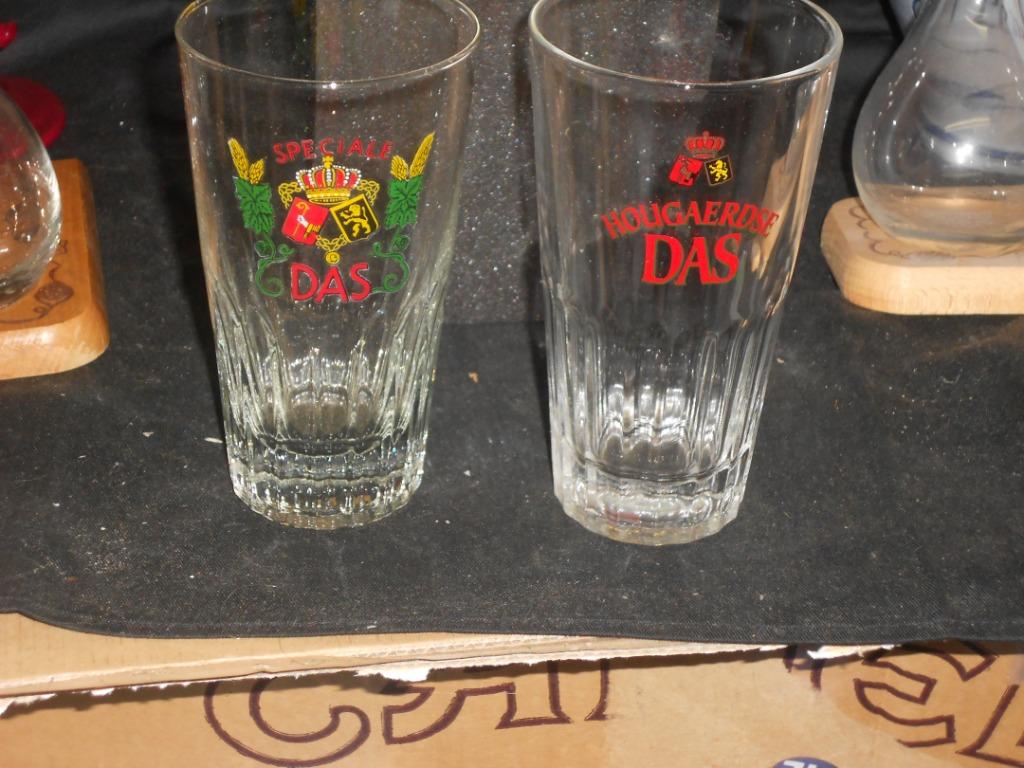 Bierglazen.Speciale Das.Hougaerde.Val Dieu.Cristal.Wieze.D52, Verzamelen, Ophalen of Verzenden, Zo goed als nieuw, Glas of Glazen