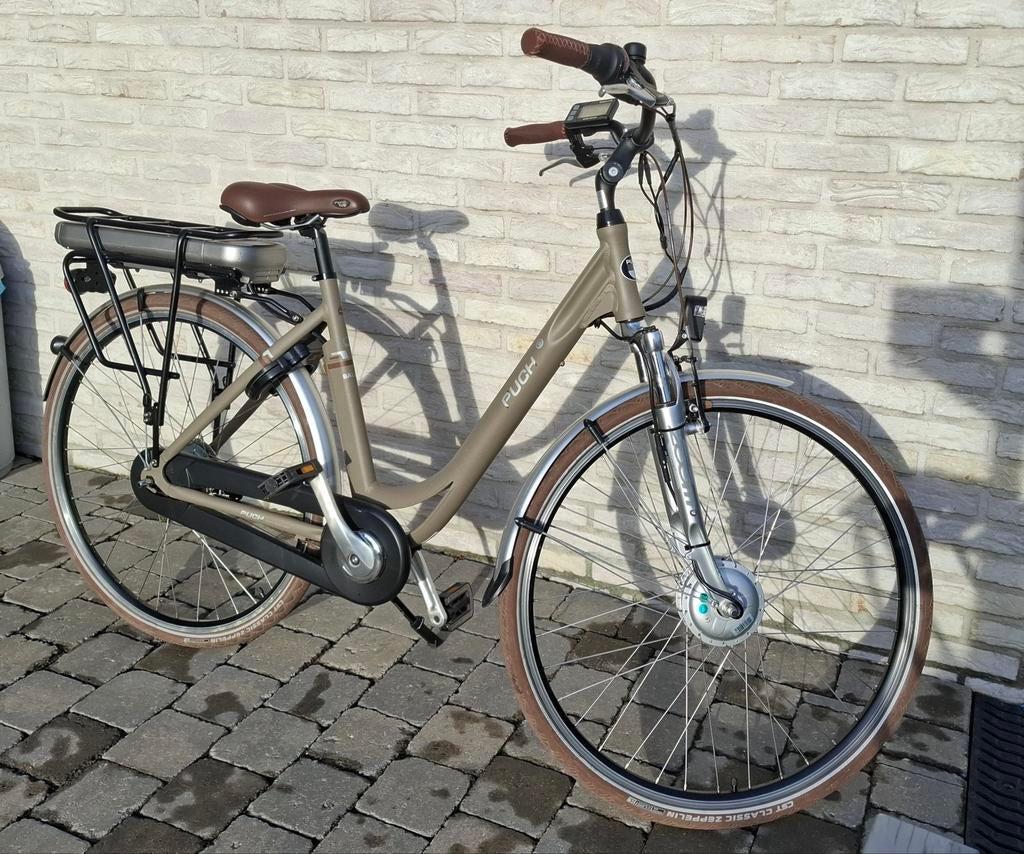 puch elektrische fiets voorwielaandrijving., Ophalen, Gebruikt