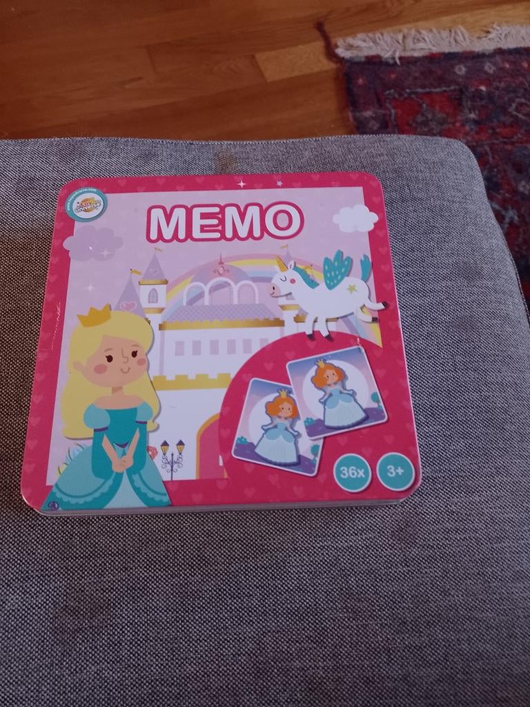 Memo spel prinsessen, Enlèvement ou Envoi