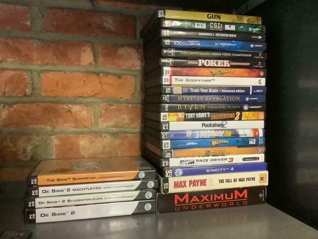 Pc spelletjes, Ophalen, Gebruikt