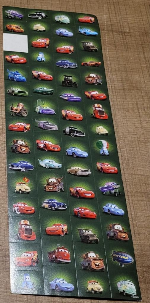 Disney mini-stickers: Cars, Enlèvement ou Envoi, Comme neuf, Bande dessinée ou Dessin animé