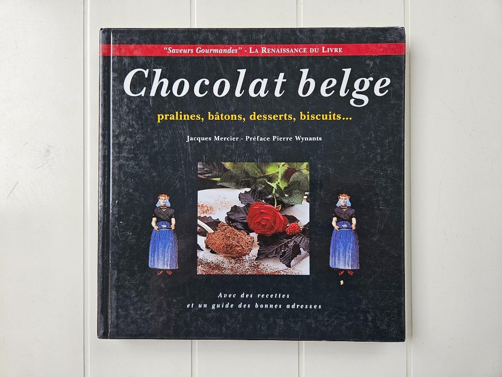 Chocolat belge : pralines, bâtons, desserts, biscuits, Livres, Enlèvement ou Envoi, Utilisé, Jacques Mercier