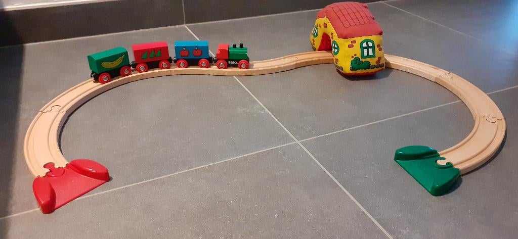 BRIO Treinset "My first Railway" 33700, Kinderen en Baby's, Ophalen of Verzenden, Zo goed als nieuw, Overige typen