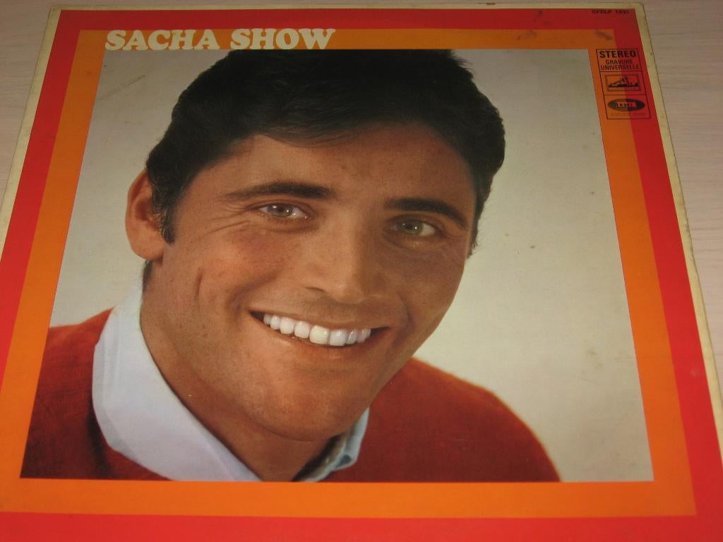 Disque vinyl 33 tours sacha distel sacha show, Enlèvement ou Envoi, Comme neuf
