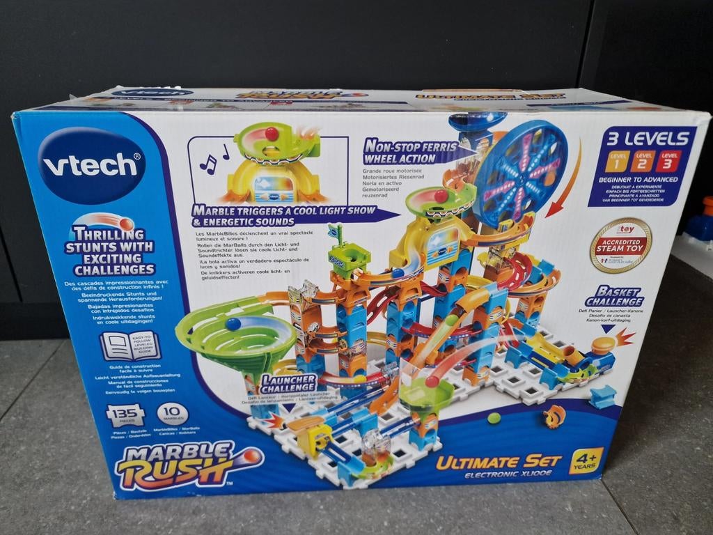 Vtech Marble Rush Ultimate set, Enlèvement