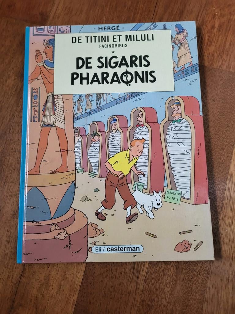 Tintin Tintin Le Cigare Pharaonis Latin, Livres, Enlèvement ou Envoi