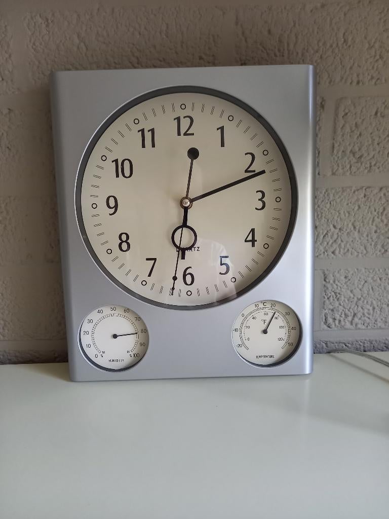 Wandklok., Ophalen, Zo goed als nieuw, Wandklok