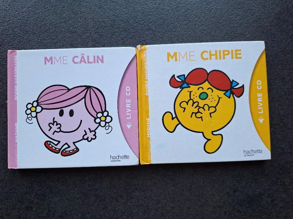 Monsieur Madame : MMe Calin - MMe chipie, Livres, Garçon ou Fille, Enlèvement ou Envoi, Fiction général, Hachette Jeunesse