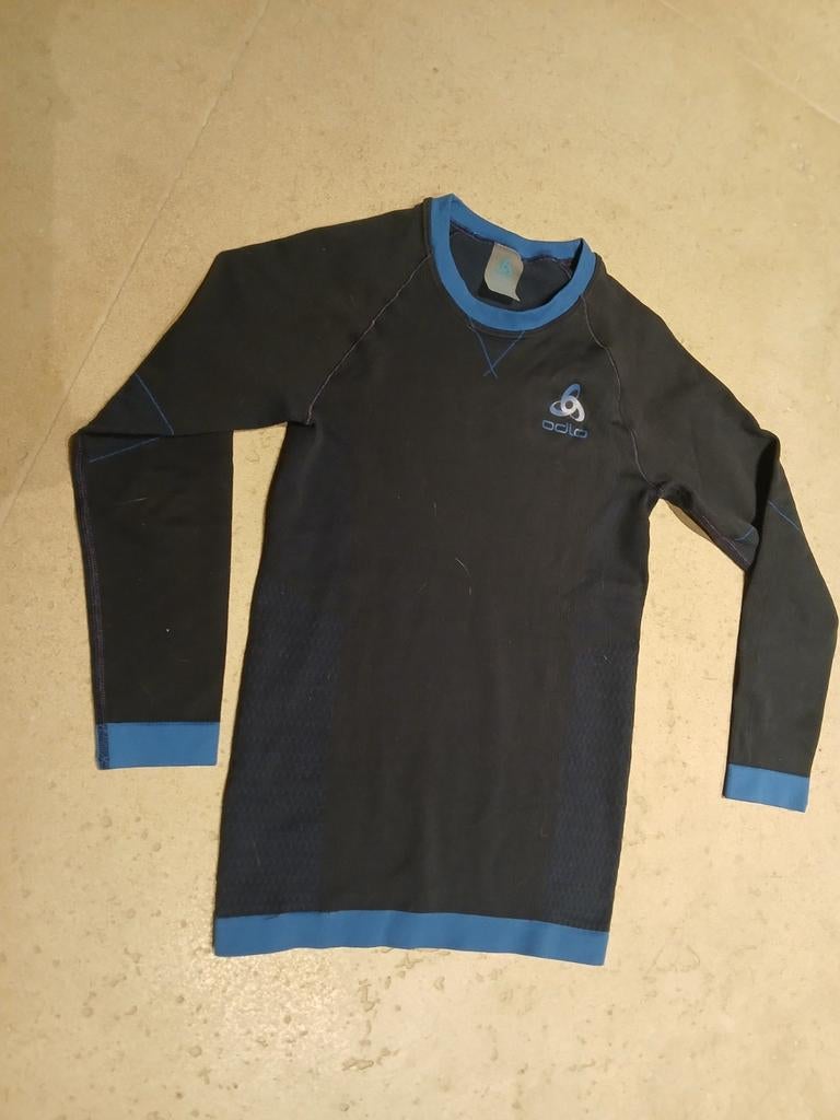 Maillot unisexe thermique ODLO - manches longues, Envoi, Comme neuf, ODLO, Garçon ou Fille