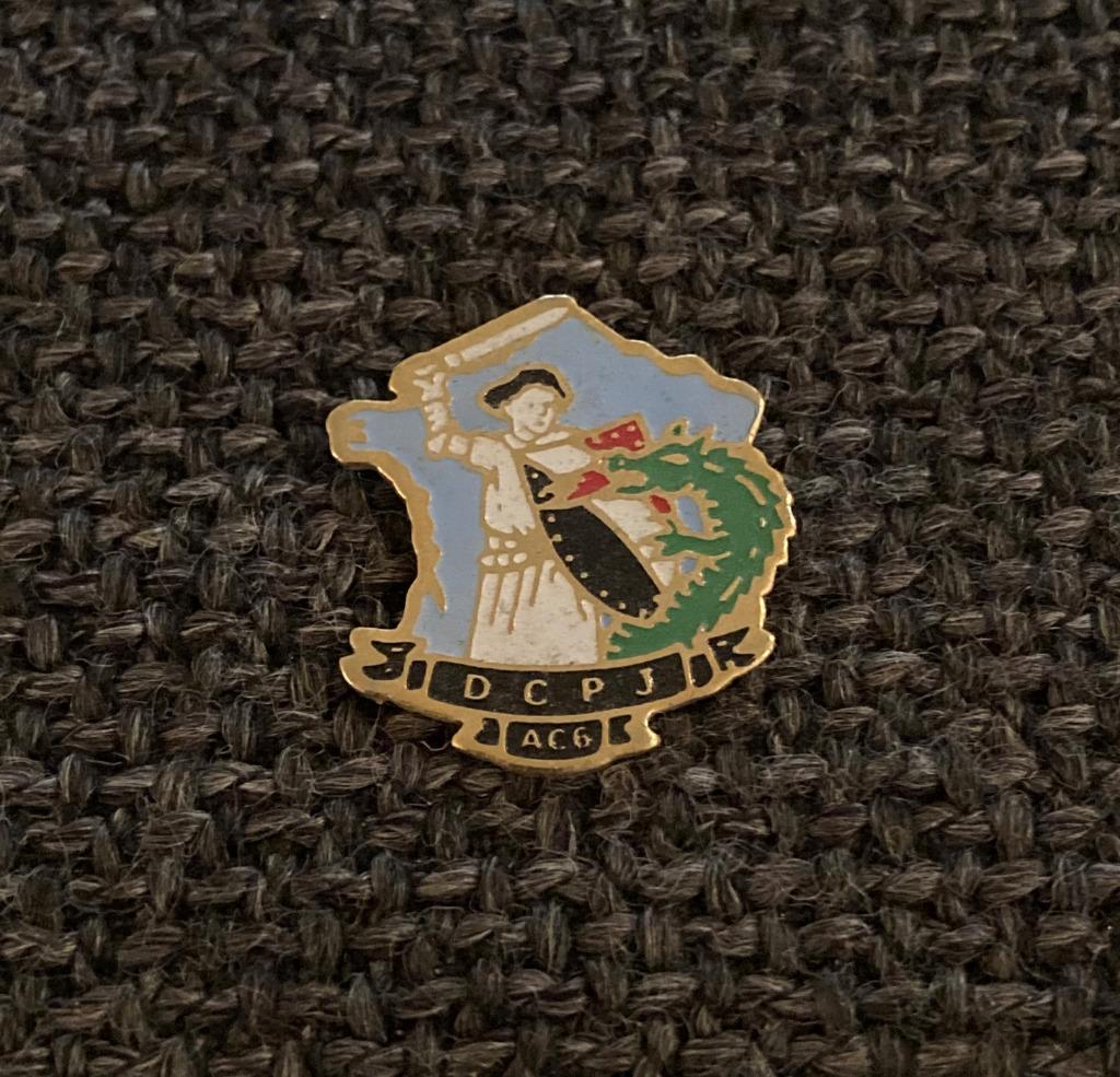 PIN - DCPJ - Central Directorate of the Judicial Police, Verzenden, Gebruikt, Overige onderwerpen, Speldje of Pin