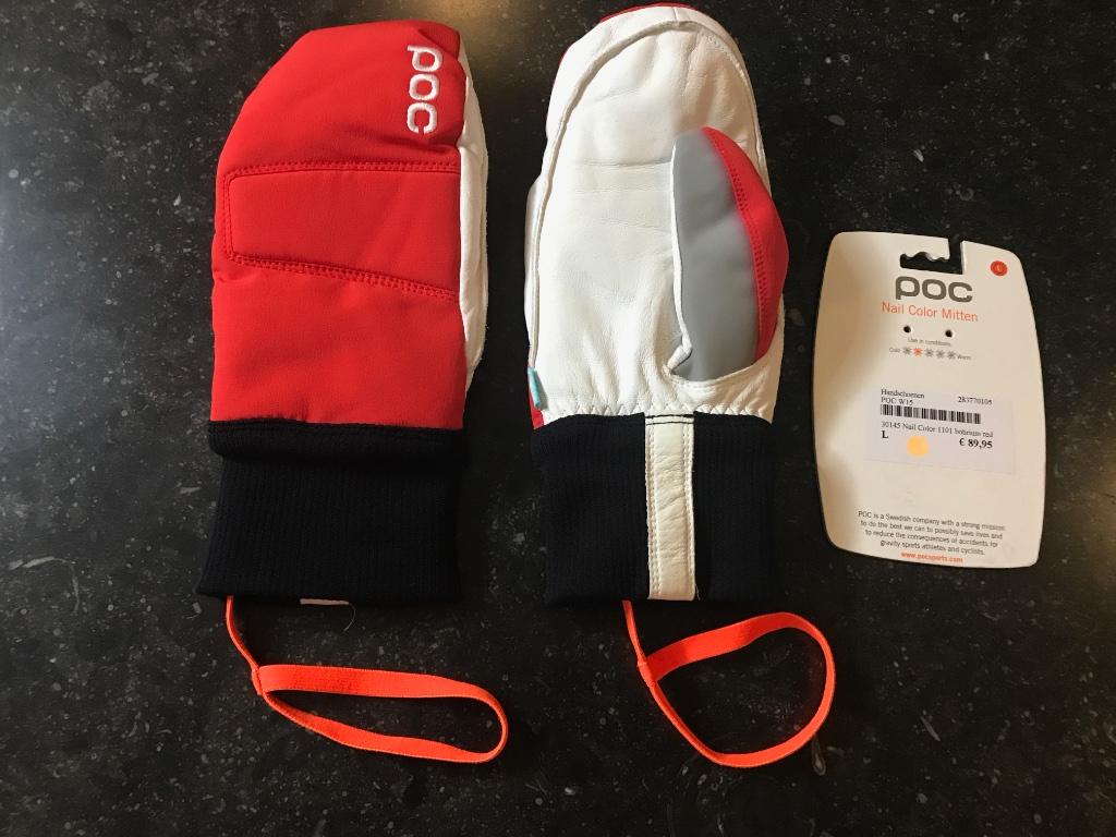 POC ski-snowboard handschoenen, Sport en Fitness, Skiën en Langlaufen, Zo goed als nieuw, Kleding, Ski, Overige merken, Ophalen of Verzenden