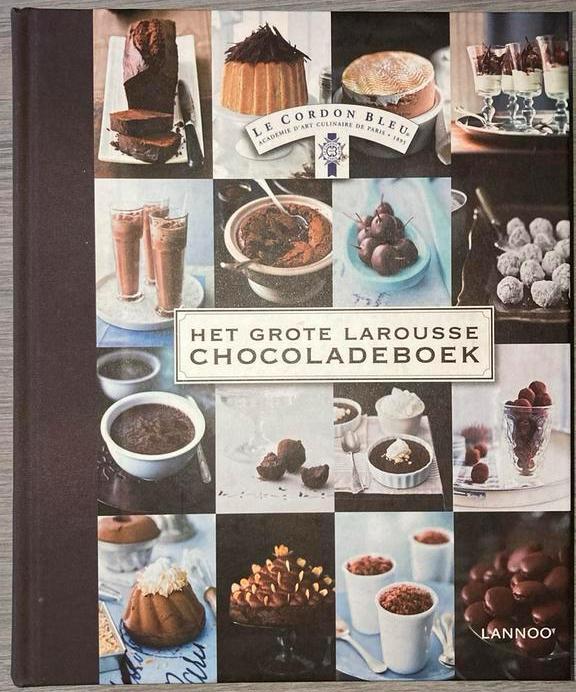 Het grote Larousse chocoladeboek, Ophalen of Verzenden, Zo goed als nieuw