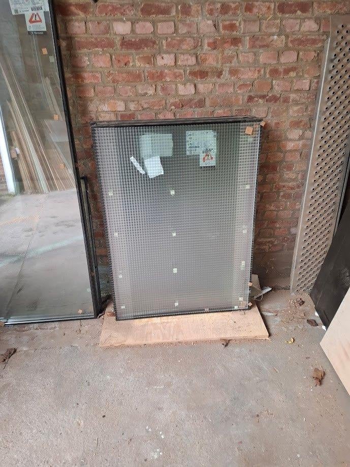 glas, Doe-het-zelf en Bouw, Glas en Ramen, Ophalen, Minder dan 80 cm, 80 tot 120 cm, Nieuw