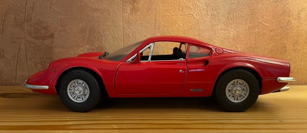 Ferrari 246 GT Dino - 1:18, Hobby & Loisirs créatifs, Voitures miniatures | 1:18, Enlèvement ou Envoi, Anson