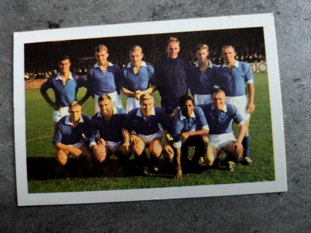 VOETBAL  LA GANTOISE TEAM 1962 1963 kaart  prent ZELDZAAM vo, Verzenden, Zo goed als nieuw, Plaatje