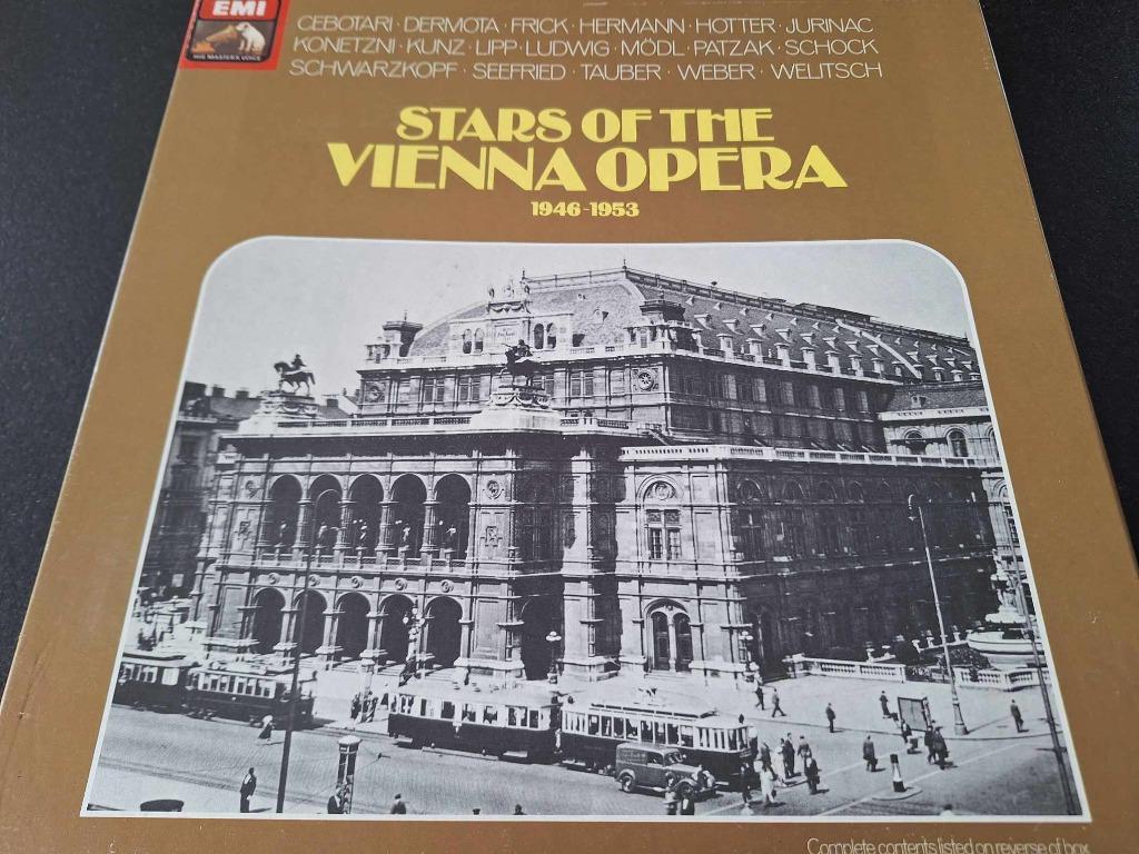 Stars Of The Vienna Opera (1946-1953) Box 3 x Lp's Vinyl, Gebruikt, Opera of Operette, Ophalen of Verzenden, Romantiek