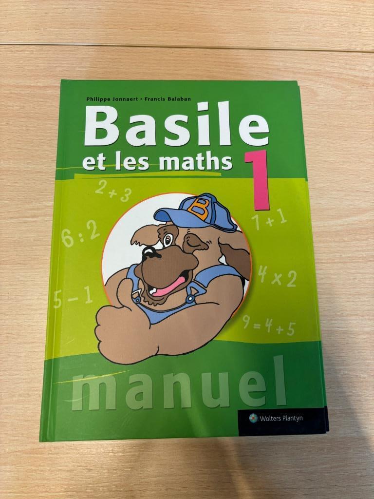 Basile et les maths 1, Livres, Livres scolaires, Enlèvement, Comme neuf, Primaire, Mathématiques A