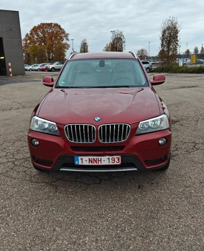 BMW X3 Diesel X drive  2012 Diesel 3 L  155 KW, Autos, BMW, Rouge, Euro 5, Achat, 155 kW