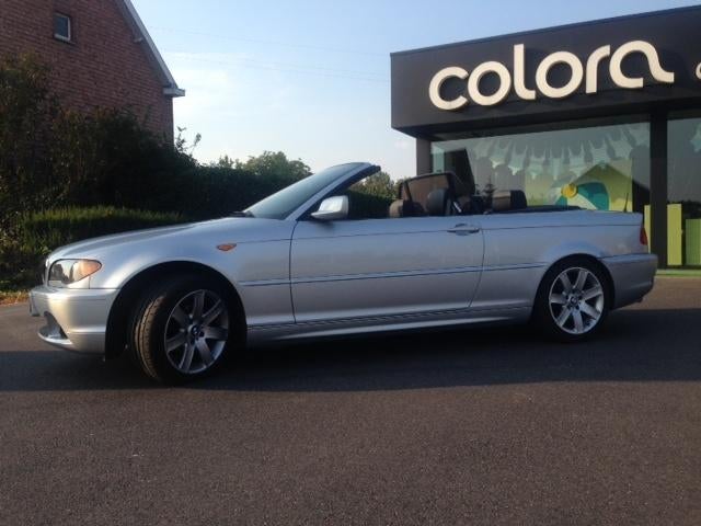 BMW 318 LPI Hardtop *garantie mogelijk* LEZ OK*, Auto's, 4 zetels, Achterwielaandrijving, Zwart, Cabriolet