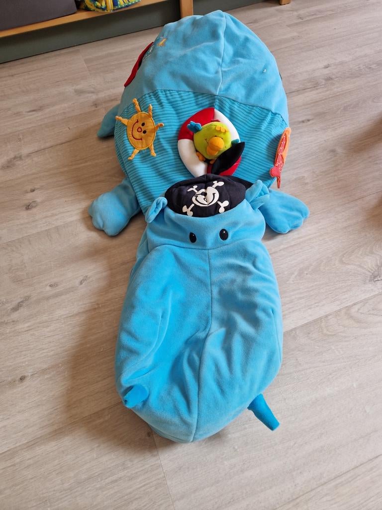 Nijlpaard knuffel lilliputiens, Ophalen of Verzenden