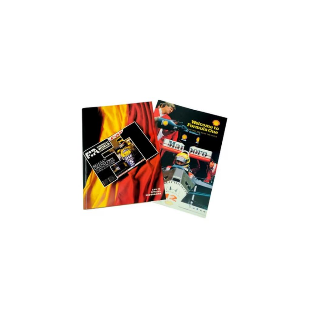 Programmes officiels du GP de Monaco et du GP de Belgique, Boeken, Ophalen