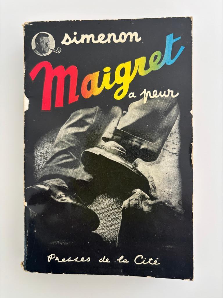 Simenon Maigret a Peur - 1955 - EO, Enlèvement ou Envoi, Utilisé, Georges Simenon