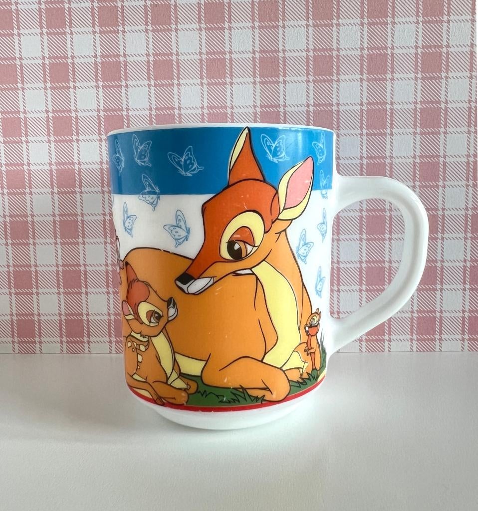 Tasse Arcopal Bambi - Disney, Gebruikt, Bambi of Dumbo, Ophalen of Verzenden, Servies