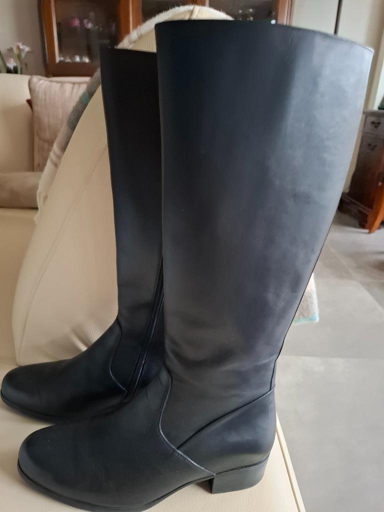 Zwarte laarzen Durea maat 37,5, Kleding | Dames, Hoge laarzen, Durea, Zwart, Ophalen of Verzenden