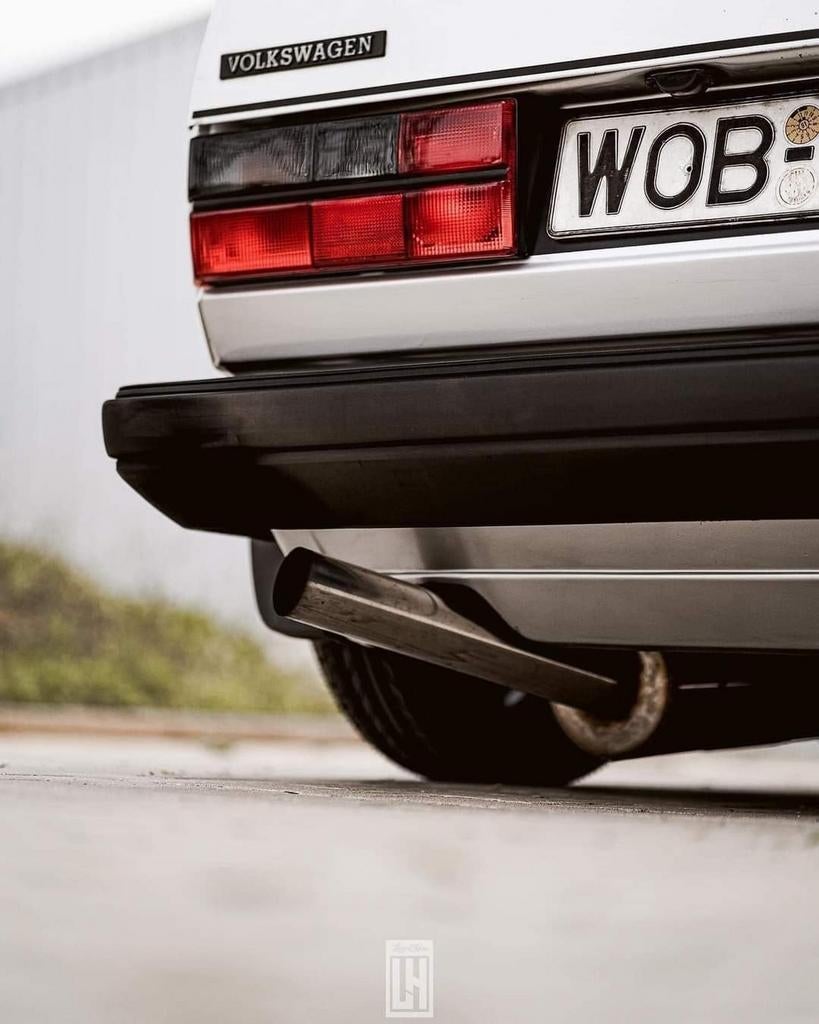 Système d'échappement en acier inoxydable VW Golf 1 Powerspr, Enlèvement ou Envoi