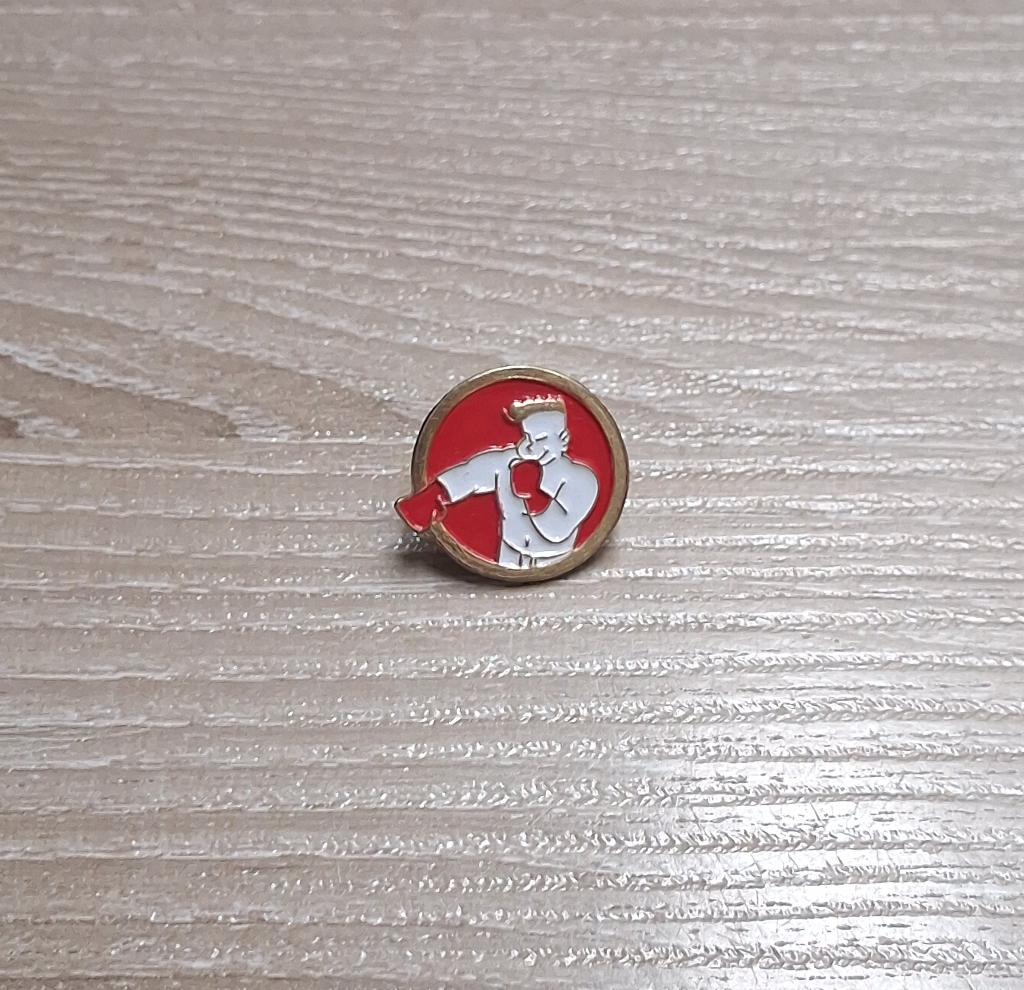 PIN - BOKSEN - BOXE - BOXING - VECHTSPORT, Envoi, Utilisé, Sport, Insigne ou Pin's