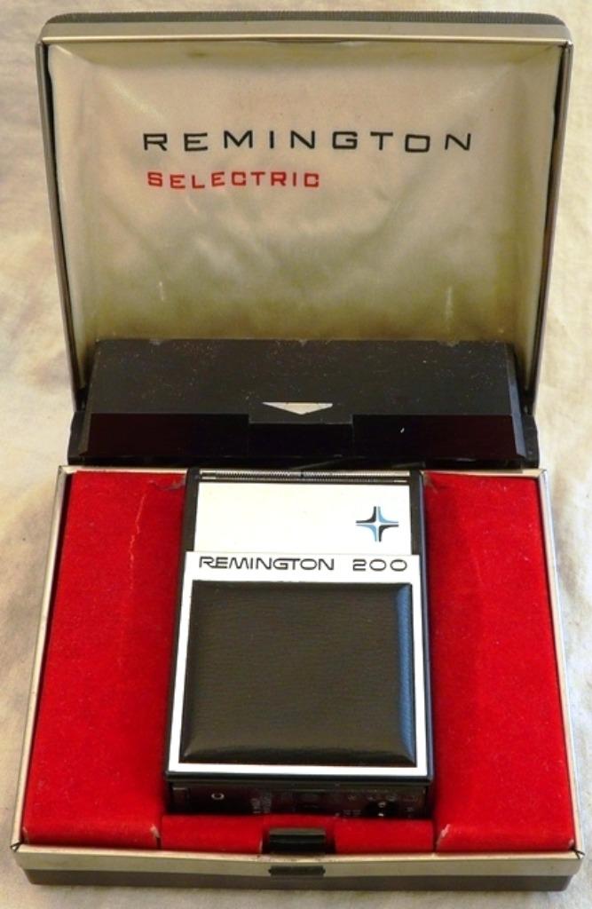Scheerapparaat Vintage, SELECTRIC 200, REMINGTON, 1970s., Enlèvement ou Envoi, Utilisé, Rasage ou Épilation